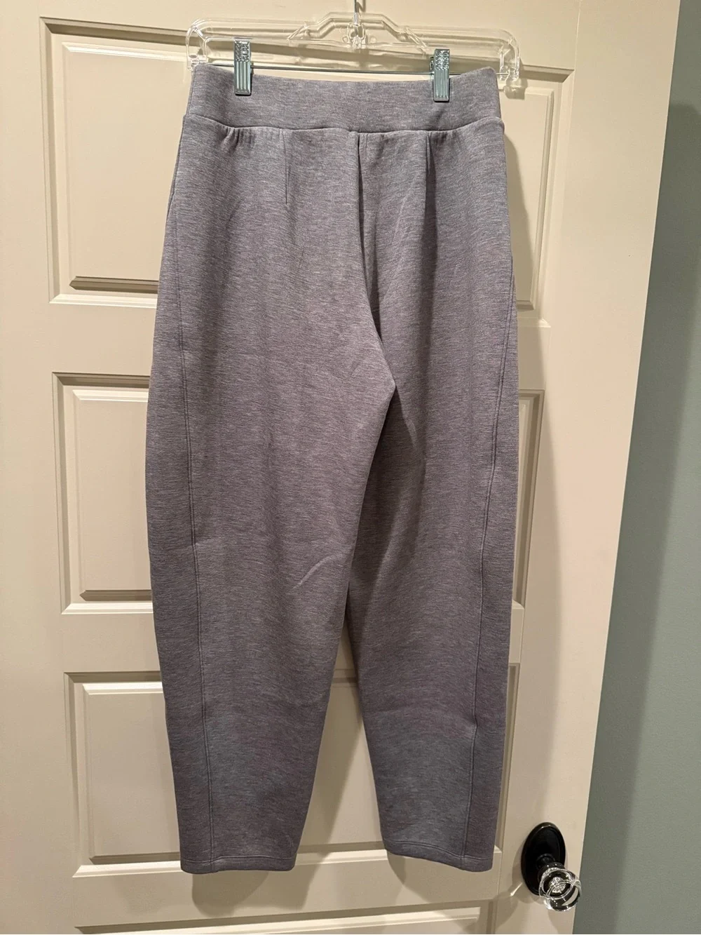Spanx Gray Knit Barrel Leg Pant NWOT - Picture 5 of 5